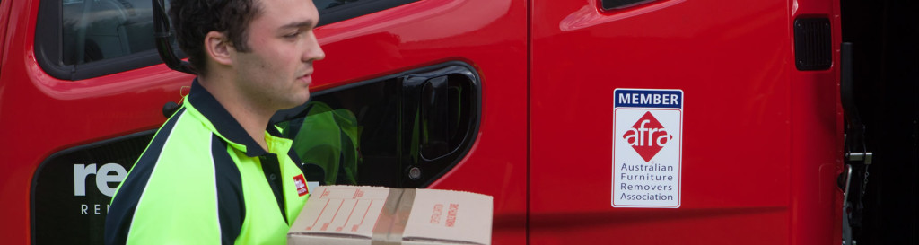 Brisbane removalist with box