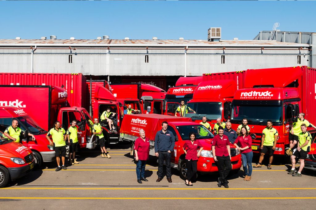 Red Truck team and fleet