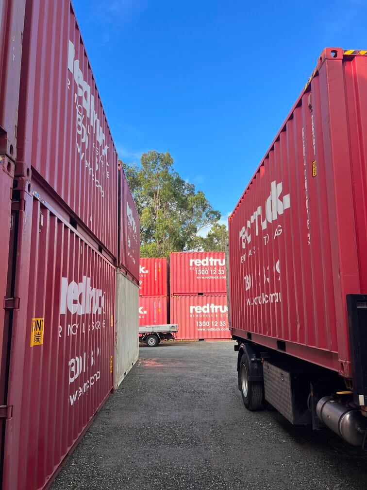 Long-term container storage facility on the Gold Coast